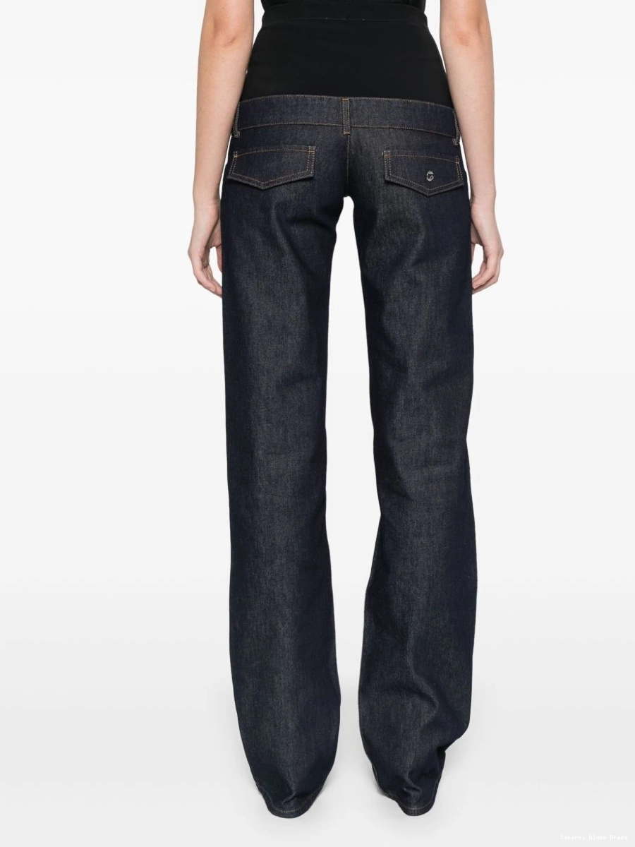 Affordable Women jeans jersey hybrid Coperni 0430